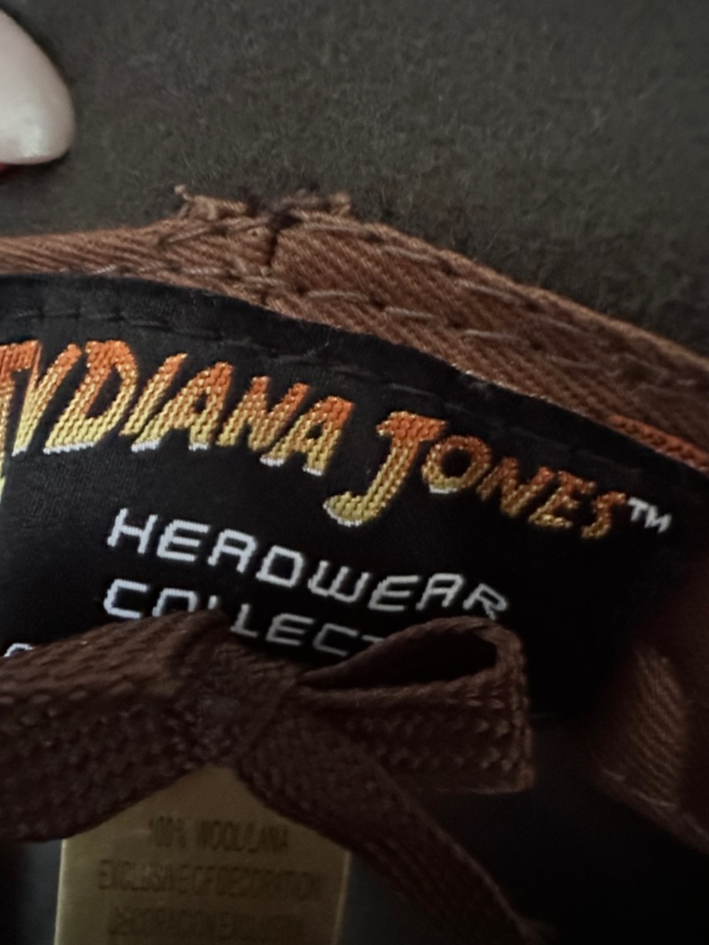 Dorfman Pacific 100% Wool Fedora Hat Indiana Jones  Size‎ XL Adventure Style - Picture 10 of 13